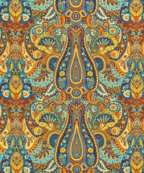 Rubins 1 Sunshine by Barrow Industries Designer Fabric