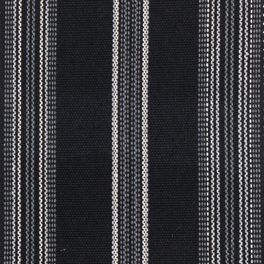Ruby 3 Night by Stout Fabric Stout Fabric Ruby 3 NightFabric JUST STRIPES NATURAL/CHARCOAL 56%POL 44%COT USA </p><p>Repeat: H: 0.000, V: 10.500 54 in - Fabric Carolina -