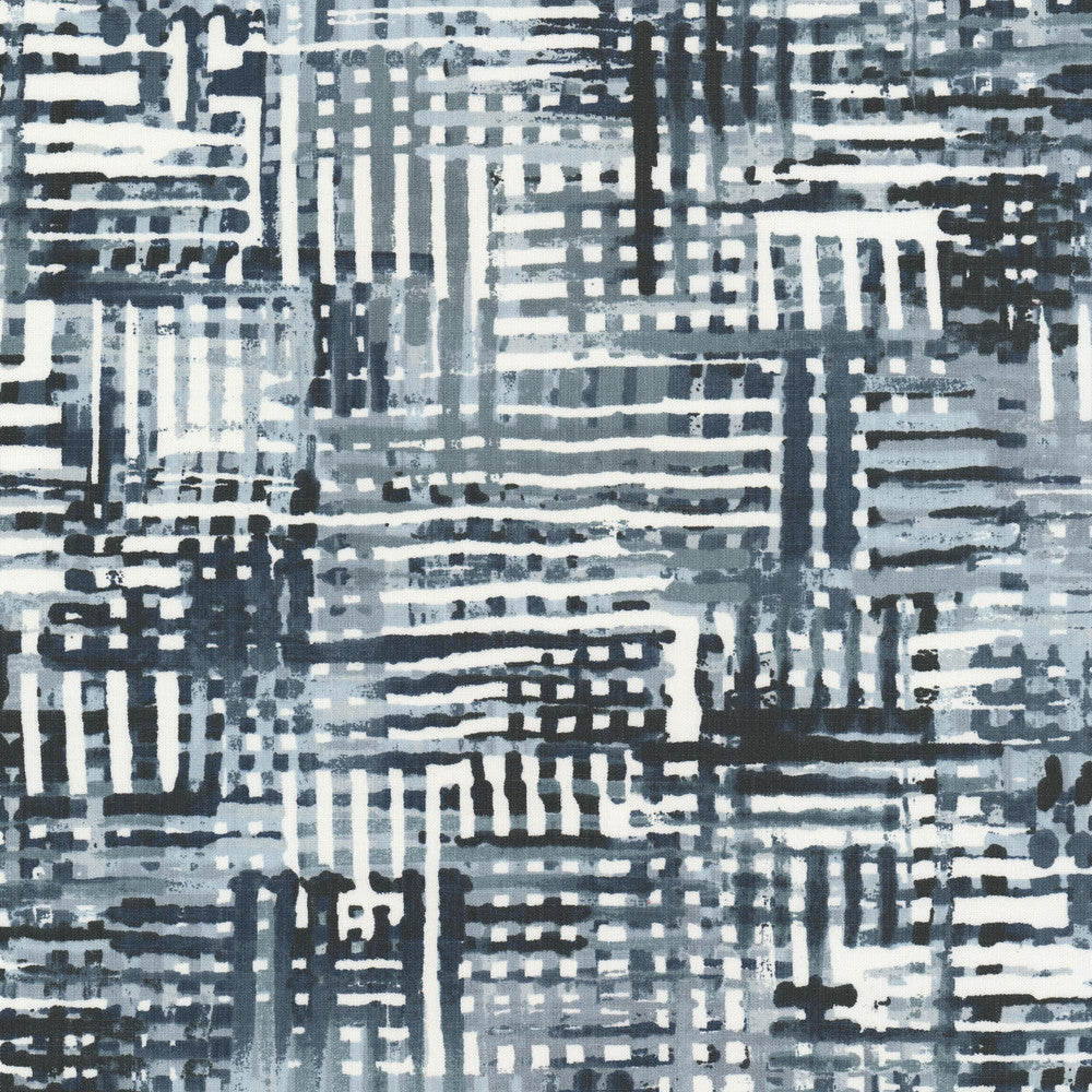 Rudder 1 Cobalt by Stout Fabric Stout Fabric Rudder 1 CobaltFabric RAINBOW LIBRARY CADET/INDIGO 59%COT 41%POL CHINA </p><p>Repeat: H: 27.500, V: 24.000 54 in - Fabric Carolina -