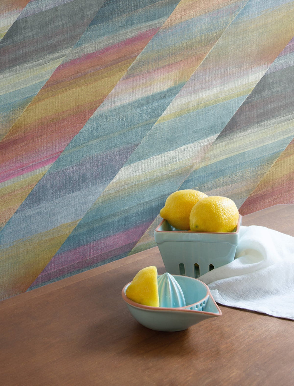 Rainbow Diagonals Aged Wine and Antique Gold RY30313 by Seabrook Designs Designer Wallpaper