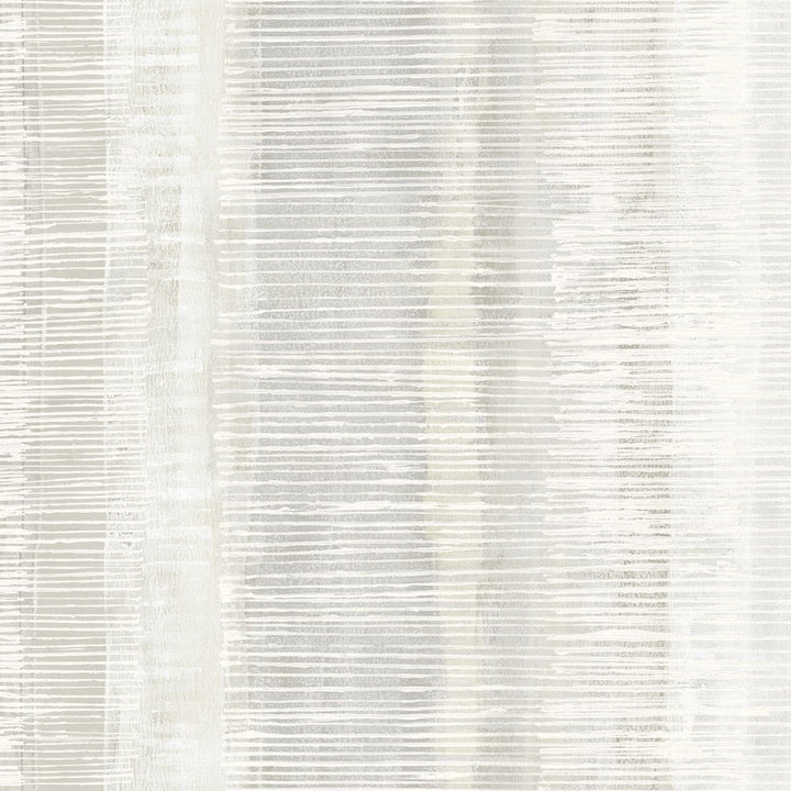 Tikki Natural Ombre Gray Mist and Ivory RY31000 by Seabrook Designs Designer Wallpaper