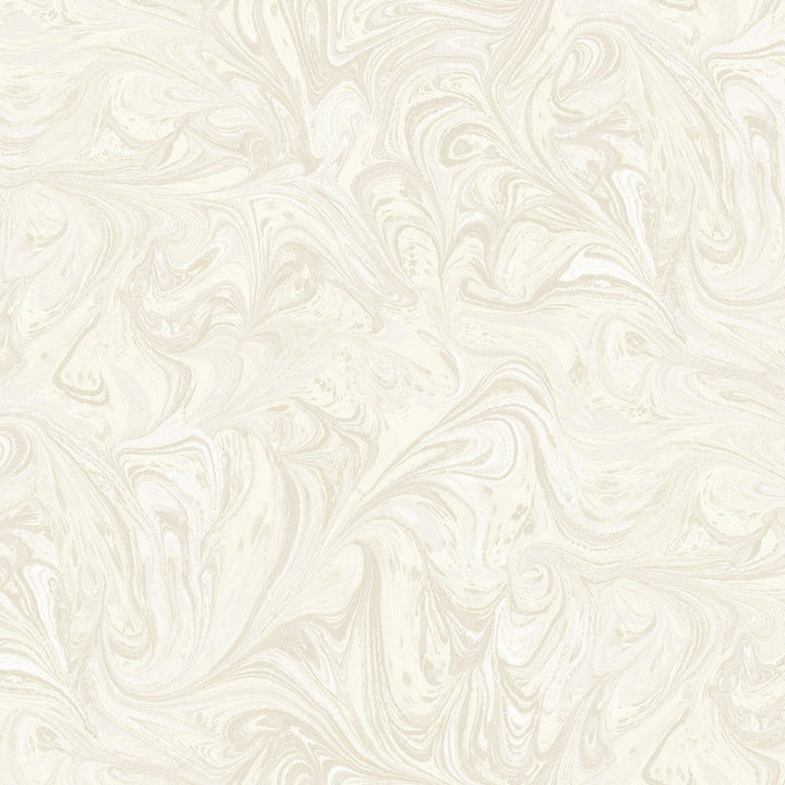 Sierra Marble Cream and Ivory RY31103 by Seabrook Designs Designer Wallpaper