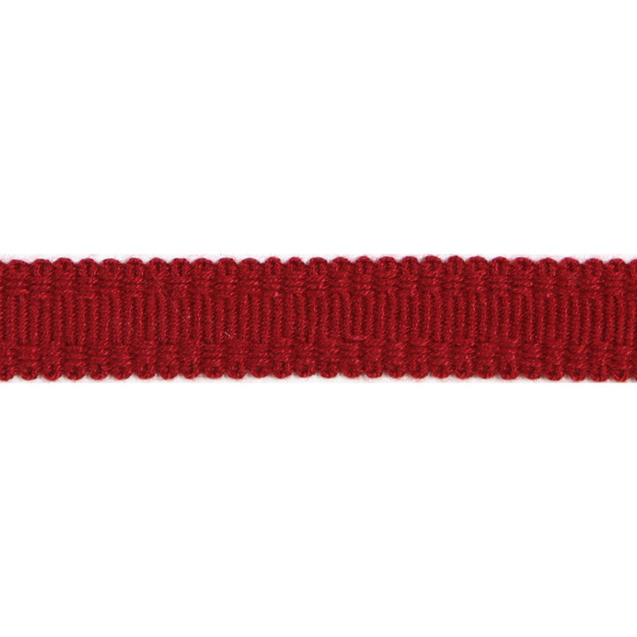 Versailles 9/16" Raised Edge Gimp Dark Cherry by Europatex Designer Fabric Versailles 100% Rayon 0.56 inches - Swanky Fabrics -