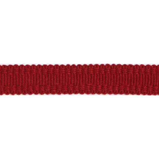 Versailles 9/16" Raised Edge Gimp - Dark Cherry by Europatex Designer Fabric Versailles 100% Rayon China See Sample Horizontal: N/A and Vertical: N/A 0.56 inches  - Swanky Fabrics -