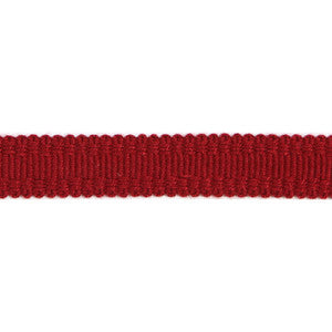 Europatex Fabric Versailles 9/16" Raised Edge Gimp Dark Cherry
