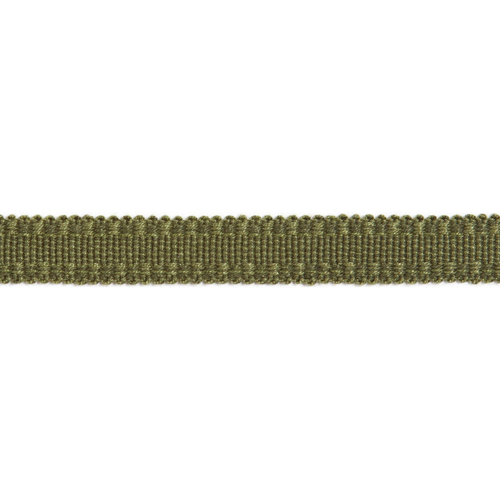 Versailles 9/16" Raised Edge Gimp Olive by Europatex Designer Fabric Versailles 100% Rayon 0.56 inches - Swanky Fabrics -