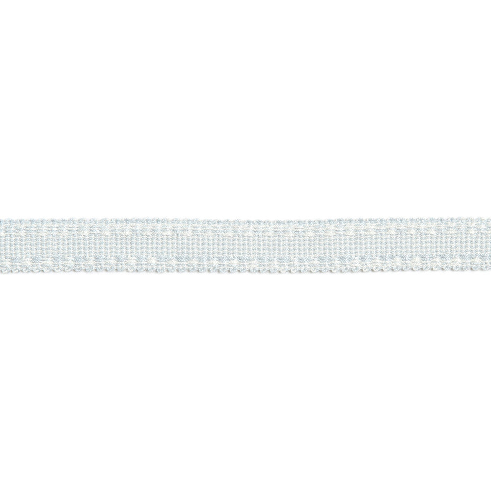 Versailles 9/16" Raised Edge Gimp Pale Blue by Europatex Designer Fabric Versailles 100% Rayon 0.56 inches - Swanky Fabrics -