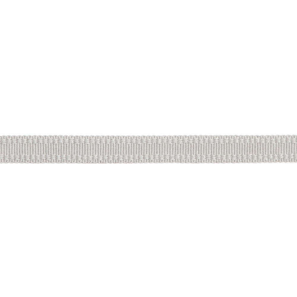 Versailles 9/16" Raised Edge Gimp Platinum by Europatex Designer Fabric Versailles 100% Rayon 0.56 inches - Swanky Fabrics -