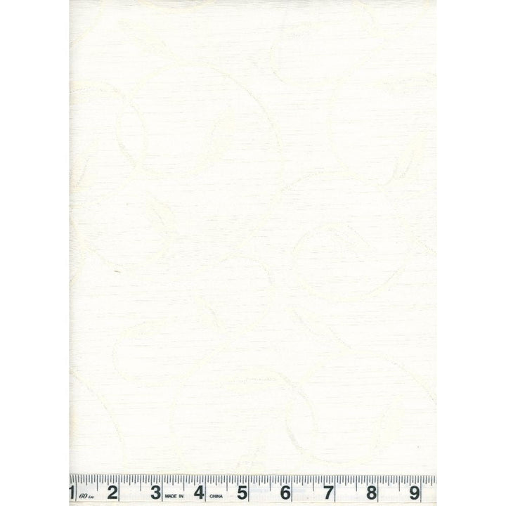 Regal Vine Winter White by Heritage Designer Fabric - USA or Imported Horizontal: and Vertical: - Swanky Fabrics -