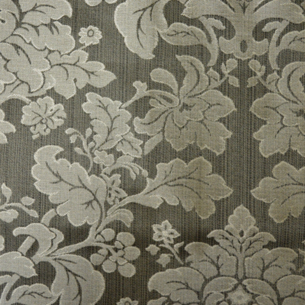 Renaissance B Black & White by Europatex Designer Fabric Renaissance 100% Polyester 15.19" H, 15.33" V 57.00 inches - Swanky Fabrics -