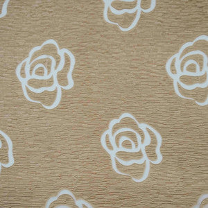 Europatex Fabric Rose (XL3166) Gold