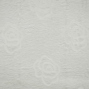 Europatex Fabric Rose (XL3166) White