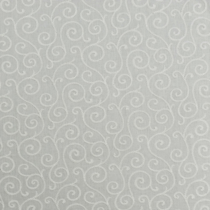S1833 Off White by Greenhouse Designer Fabric 70% Polyester, 30% Cotton With 100% Viscose Embroidery India 9,000 </p><p>Repeat: 13.5" H, 6" V 54" - Swanky Fabrics -