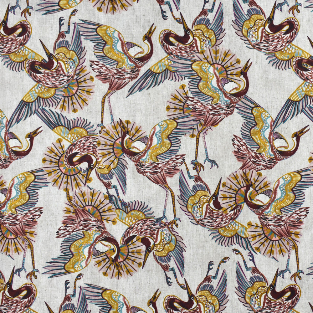 S2334 Fawn by Greenhouse Designer Fabric 92% Polyester, 8% Linen China 100,000 double rubs </p><p>Repeat: None 54" - Swanky Fabrics -