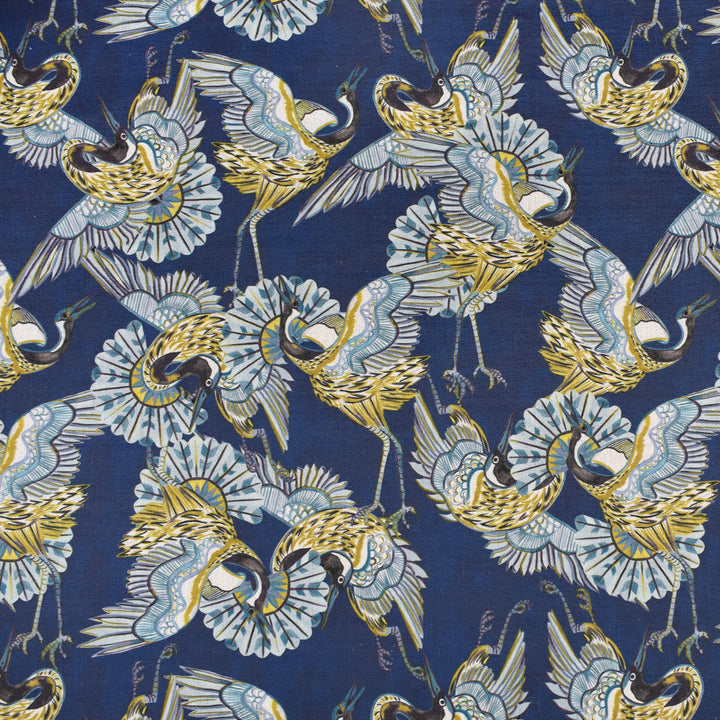 S2362 Indigo by Greenhouse Designer Fabric S27: Crypton Home Vivids 92% Polyester, 8% Linen China 100,000 double rubs Soil & Stain Repellent </p><p>Repeat: None 54" - Swanky Fabrics -