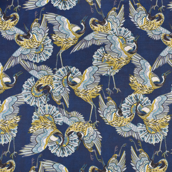 S2362 Indigo by Greenhouse Designer Fabric 92% Polyester, 8% Linen China 100,000 </p><p>Repeat: None 54" - Swanky Fabrics -