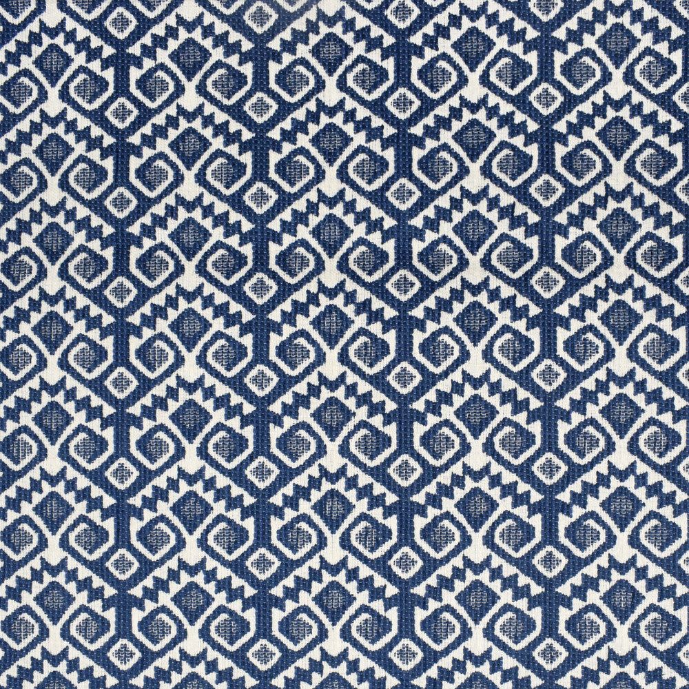 S2370 Sapphire by Greenhouse Designer Fabric 41.88% Polyester, 39.88% Cotton, 18.24% Pre-Crcotn USA 54,000 </p><p>Repeat: 1.781" H, 2.75" V 55" - Swanky Fabrics -