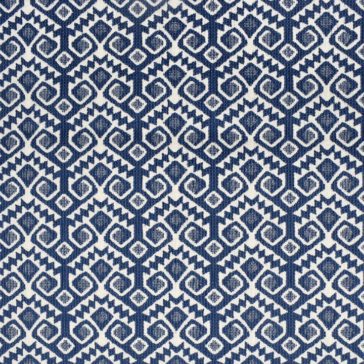 S2370 Sapphire by Greenhouse Designer Fabric 41.88% Polyester, 39.88% Cotton, 18.24% Pre-Crcotn USA 54,000 </p><p>Repeat: 1.781" H, 2.75" V 55" - Swanky Fabrics -