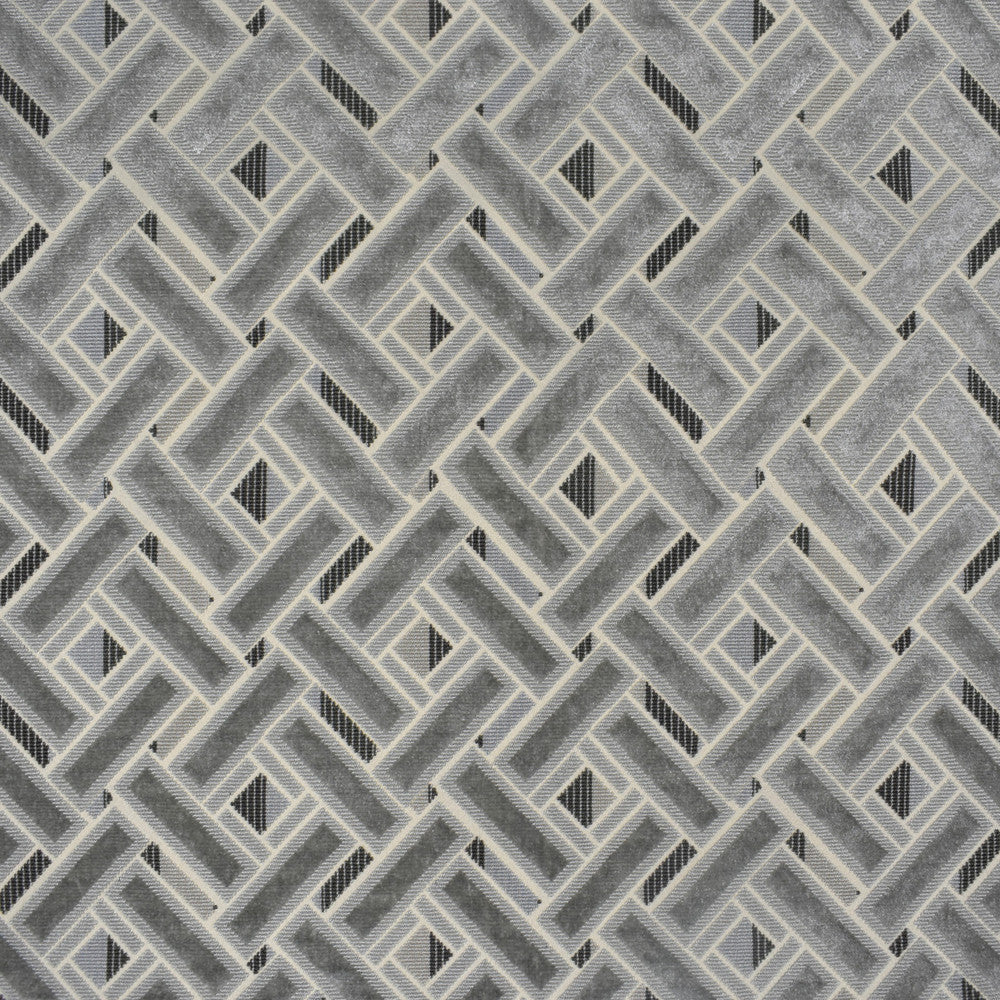 S2565 Sterling by Greenhouse Designer Fabric 59% Rayon, 41% Polyester Indonesia 15,000 double rubs </p><p>Repeat: 14" H, 15" V 54" - Swanky Fabrics -