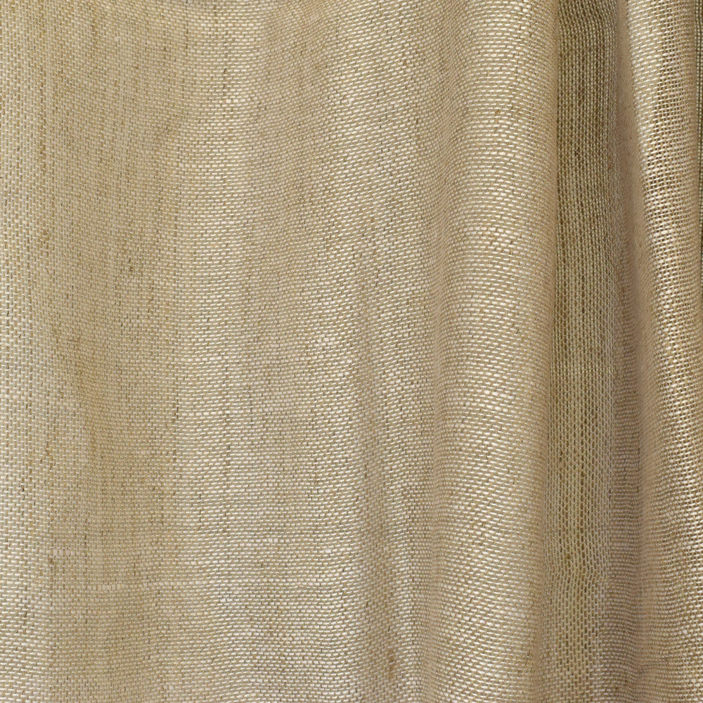 S2631 Flax by Greenhouse Designer Fabric S33: Statement Window 100% Linen India Drapery double rubs </p><p>Repeat: None 54" - Swanky Fabrics -