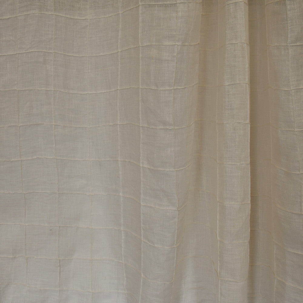 S2633 Tumbleweed by Greenhouse Designer Fabric S33: Statement Window 100% Linen With 100% Polyester Embroidery India Drapery double rubs </p><p>Repeat: 3" H, 3" V 53" - Swanky Fabrics -