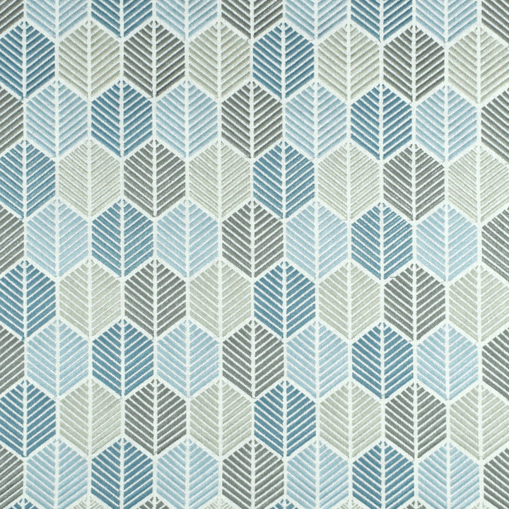 S2643 Ceramic by Greenhouse Designer Fabric 100% Polyester With 100% Viscose Embroidery INDIA 9,000 </p><p>Repeat: 13.5" H, 6.5" V 52" - Swanky Fabrics -