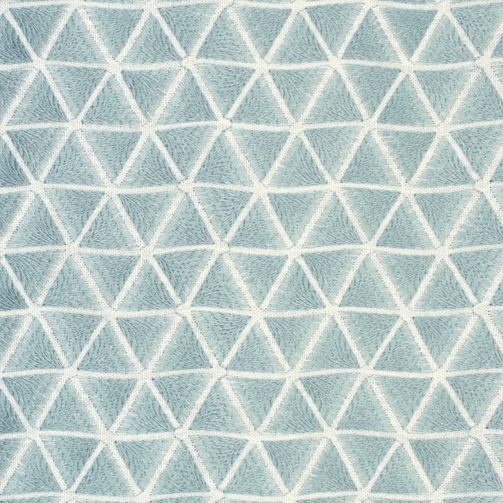 S2648 Sky by Greenhouse Designer Fabric 100% Polyester With 100% Viscose Embroidery India 9,000 double rubs </p><p>Repeat: 2.625" H, 1.625" V 52" - Swanky Fabrics -