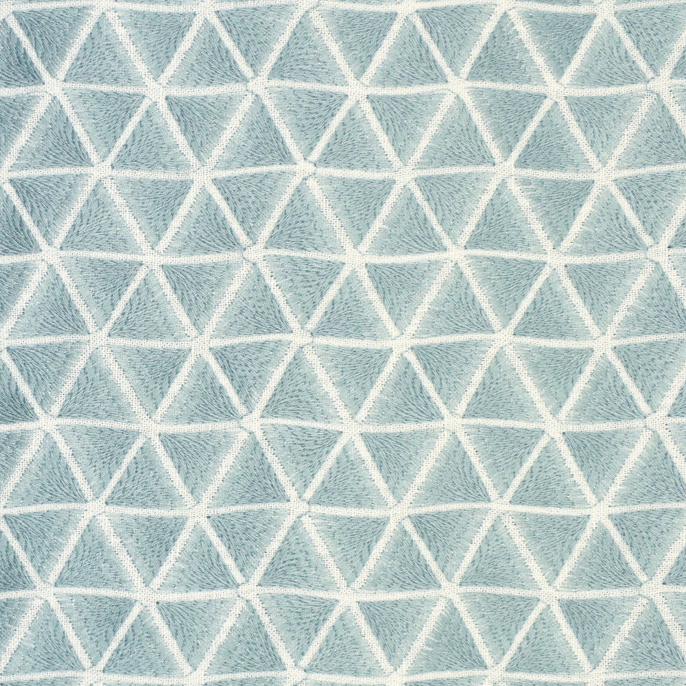 S2648 Sky by Greenhouse Designer Fabric S34: Statement Embroideries 100% Polyester With 100% Viscose Embroidery India 9,000 double rubs </p><p>Repeat: 2.625" H, 1.625" V 52" - Swanky Fabrics -