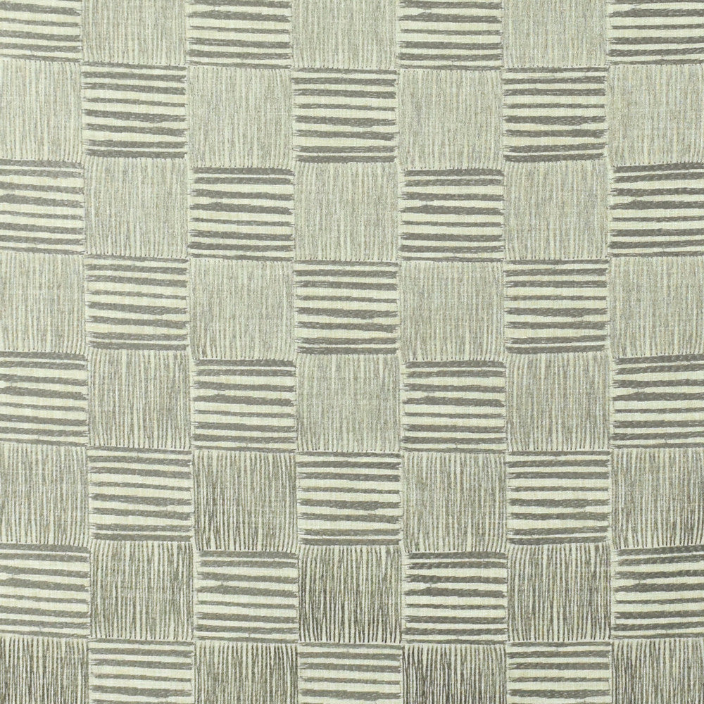 S2661 Pearl Grey by Greenhouse Designer Fabric 100% Polyester With 100% Polyester Embroidery INDIA 9,000 </p><p>Repeat: 6.5" H, 6.5" V 52" - Swanky Fabrics -