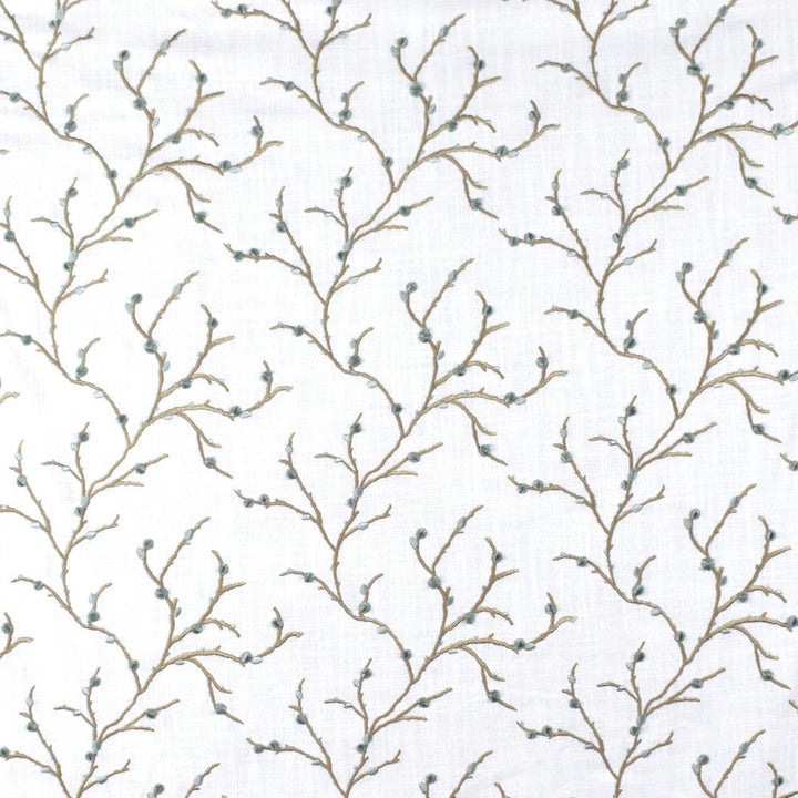 S2668 Sky by Greenhouse Designer Fabric 100% Polyester With 100% Viscose Embroidery INDIA 9,000 </p><p>Repeat: 10.5" H, 9.5" V 52" - Swanky Fabrics -