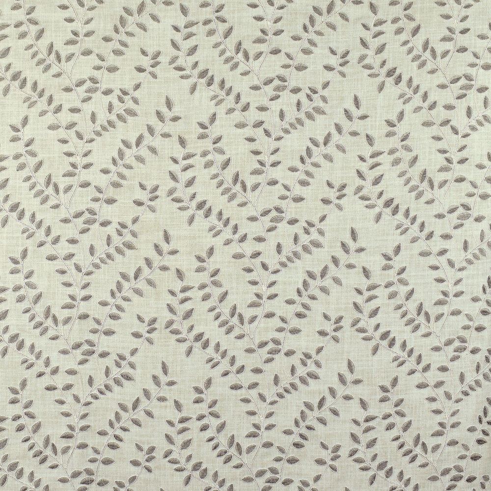 S2673 Pearl Grey by Greenhouse Designer Fabric S34: Statement Embroideries 100% Polyester With 100% Polyester Embroidery India 9,000 double rubs </p><p>Repeat: 13" H, 9.5" V 52" - Swanky Fabrics -