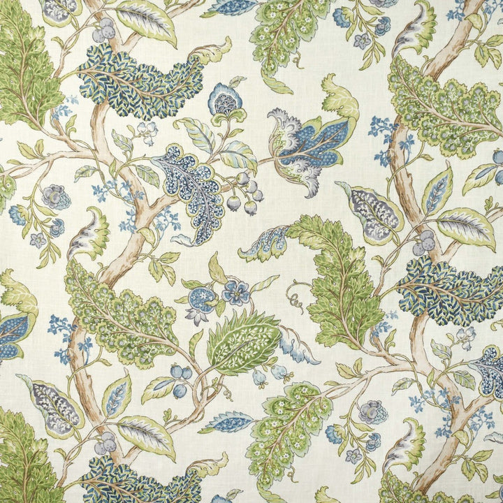 S2692 Periwinkle by Greenhouse Designer Fabric 55% Linen, 45% Rayon CHINA 15,000 </p><p>Repeat: 27" H, 36" V 54" - Swanky Fabrics -