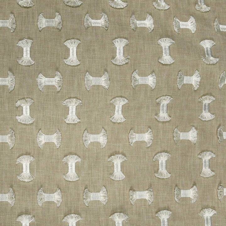 S2913 Natural by Greenhouse Designer Fabric 50% Polyester, 50% Cotton With 100% Polyester Embroidery India 9,000 double rubs </p><p>Repeat: 6.25" H, 5.25" V 55" - Swanky Fabrics -