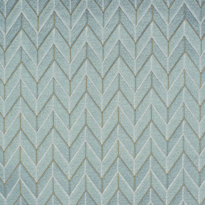S3014 Spa by Greenhouse Designer Fabric 100% Polyester China 15,000 double rubs </p><p>Repeat: 1.75" H, 1.75" V 54" - Swanky Fabrics -