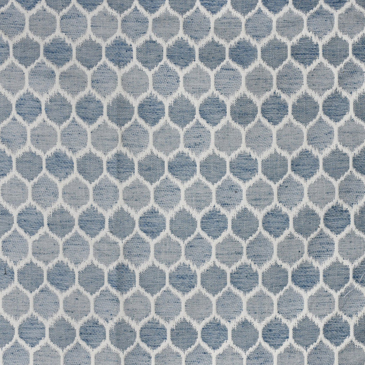 S3027 Indigo by Greenhouse Designer Fabric 63% Polyester, 37% Cotton INDIA 30,000 </p><p>Repeat: 3.5" H, 6.5" V 54" - Swanky Fabrics -