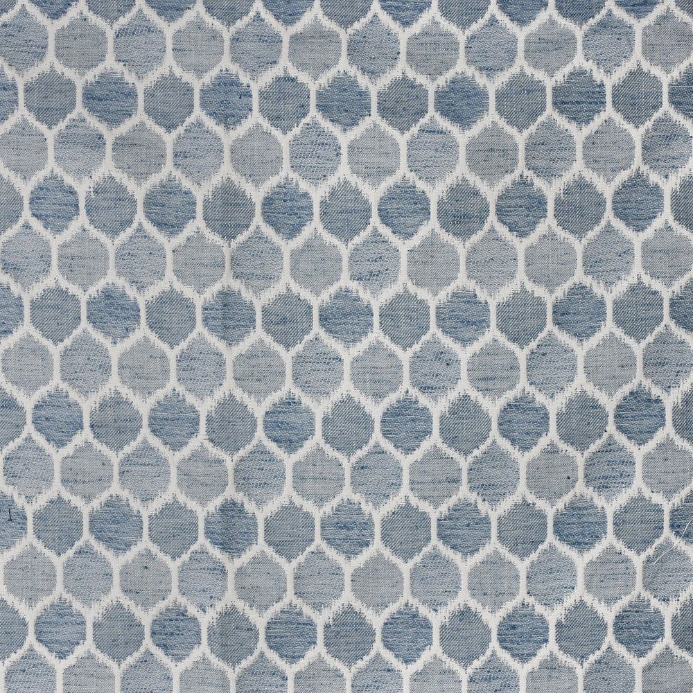 S3027 Indigo by Greenhouse Designer Fabric S41: Capri Blues 63% Polyester, 37% Cotton India 30,000 double rubs </p><p>Repeat: 3.5" H, 6.5" V 54" - Swanky Fabrics -