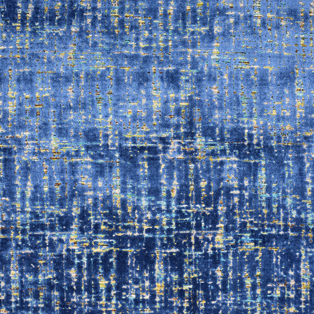 S3135 Sapphire by Greenhouse Designer Fabric M03: Memos by Color 54% Polyester, 32% Viscose, 14% Cotton India 38,000 double rubs </p><p>Repeat: 6.88" H, 8.75" V 57" - Swanky Fabrics -