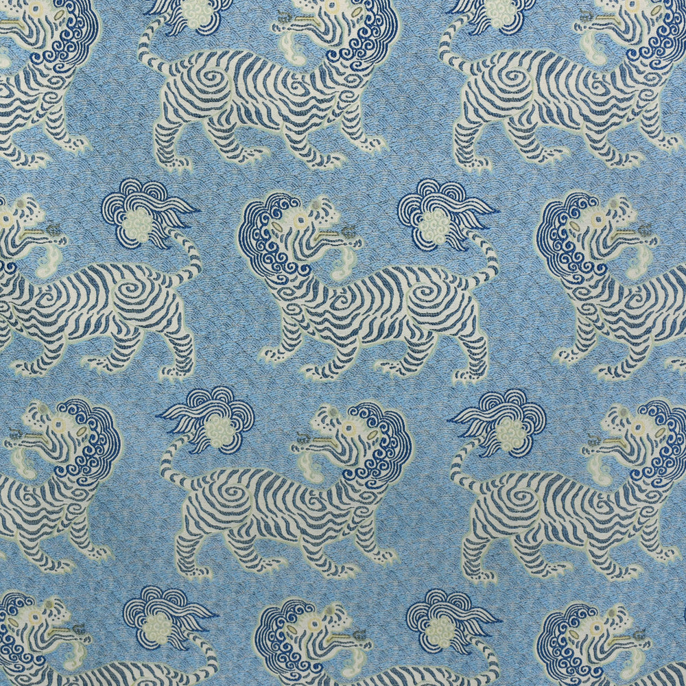 S3145 Porcelain by Greenhouse Designer Fabric 60% Rayon, 40% Cotton China 21,000 double rubs </p><p>Repeat: 13.5" H, 18" V 54" - Swanky Fabrics -