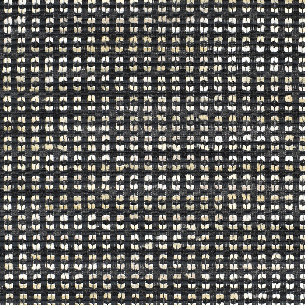 S3153 Black/Tan by Greenhouse Designer Fabric 60% Polyester, 40% Cotton India 40,000 </p><p>Repeat: None 57" - Swanky Fabrics -
