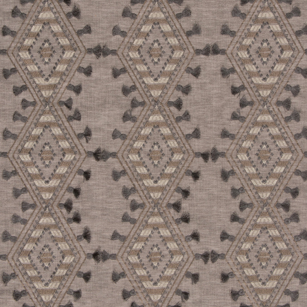 S3159 Storm by Greenhouse Designer Fabric 71% Polyester, 29% Cotton With 100% Polyester Embroidery INDIA 9,000 </p><p>Repeat: 6.5" H, 6.25" V 52" - Swanky Fabrics -