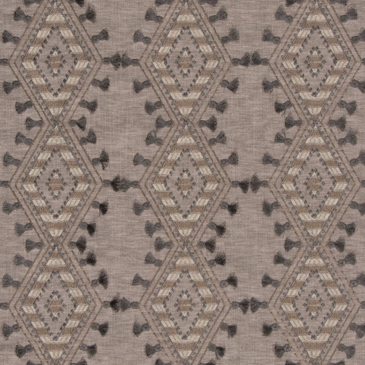 S3159 Storm by Greenhouse Designer Fabric 71% Polyester, 29% Cotton With 100% Polyester Embroidery INDIA 9,000 </p><p>Repeat: 6.5" H, 6.25" V 52" - Swanky Fabrics -