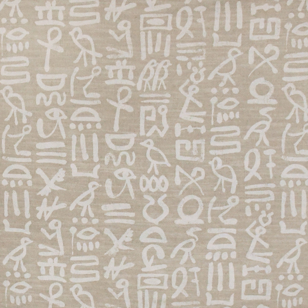 S3163 Chalk by Greenhouse Designer Fabric 75% Cotton, 25% Linen PAKISTAN 30,000 </p><p>Repeat: 27" H, 27" V 54" - Swanky Fabrics -