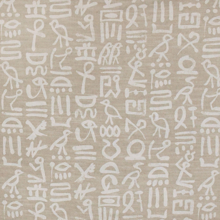 S3163 Chalk by Greenhouse Designer Fabric M03: Memos by Color 75% Cotton, 25% Linen Pakistan 30,000 double rubs </p><p>Repeat: 27" H, 27" V 54" - Swanky Fabrics -