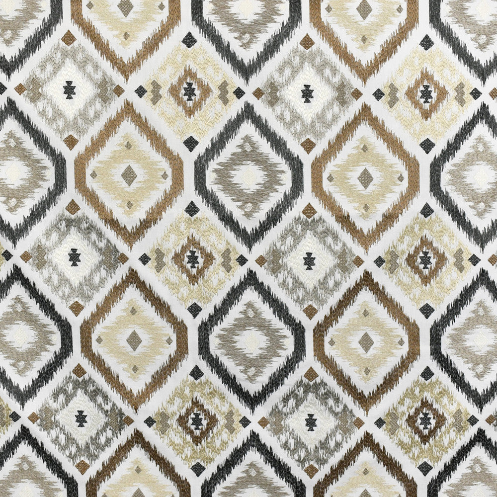 S3165 Natural by Greenhouse Designer Fabric 50% Cotton, 50% Polyester India 9,000 double rubs </p><p>Repeat: 13.25" H, 8.75" V 54" - Swanky Fabrics -
