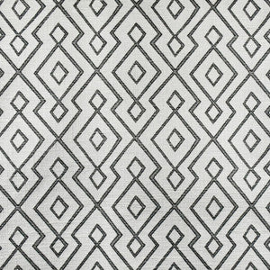 Greenhouse Fabric S3166 Ebony/Ivory