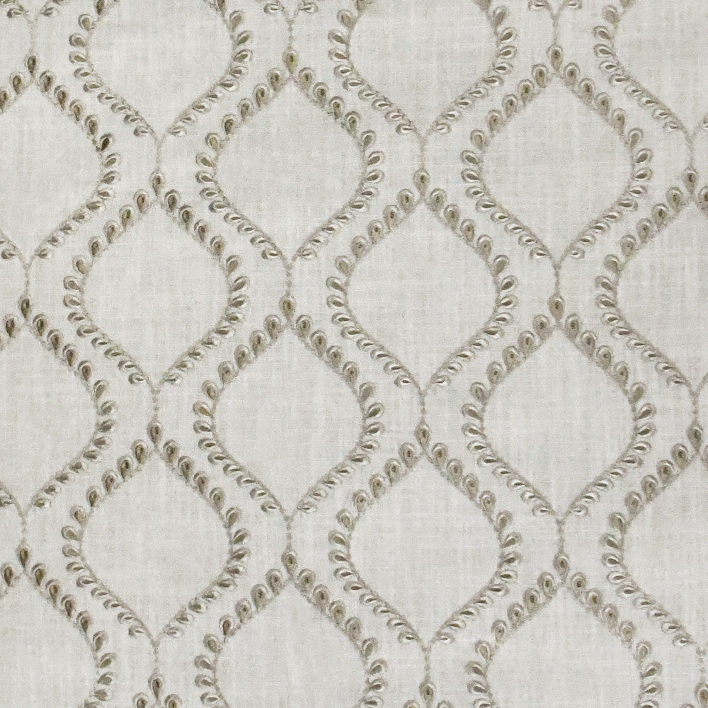S3204 Jute by Greenhouse Designer Fabric M03: Memos by Color 100% Polyester With 100% Polyester Embroidery India 9,000 double rubs </p><p>Repeat: 6.5" H, 6" V 52" - Swanky Fabrics -