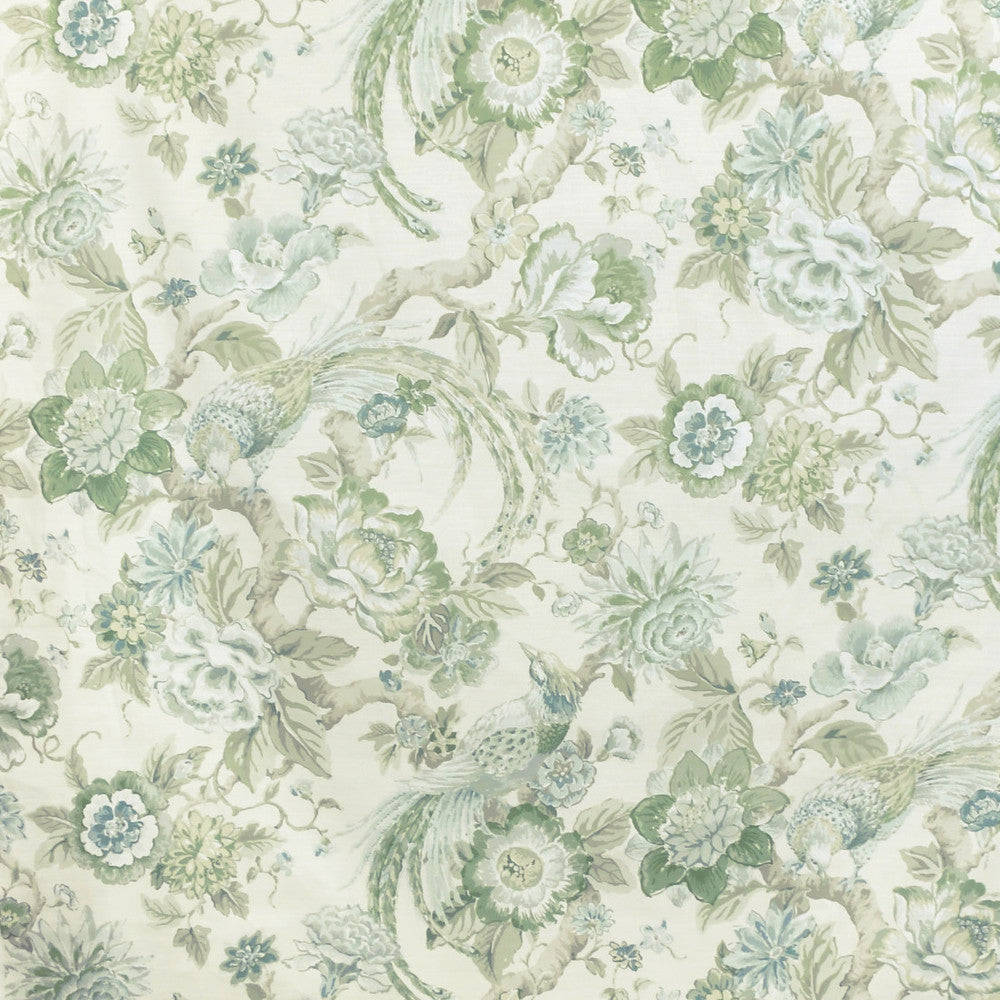 S3214 Foam by Greenhouse Designer Fabric 100% Cotton PERU 25,000 </p><p>Repeat: 27" H, 36" V 54" - Swanky Fabrics -
