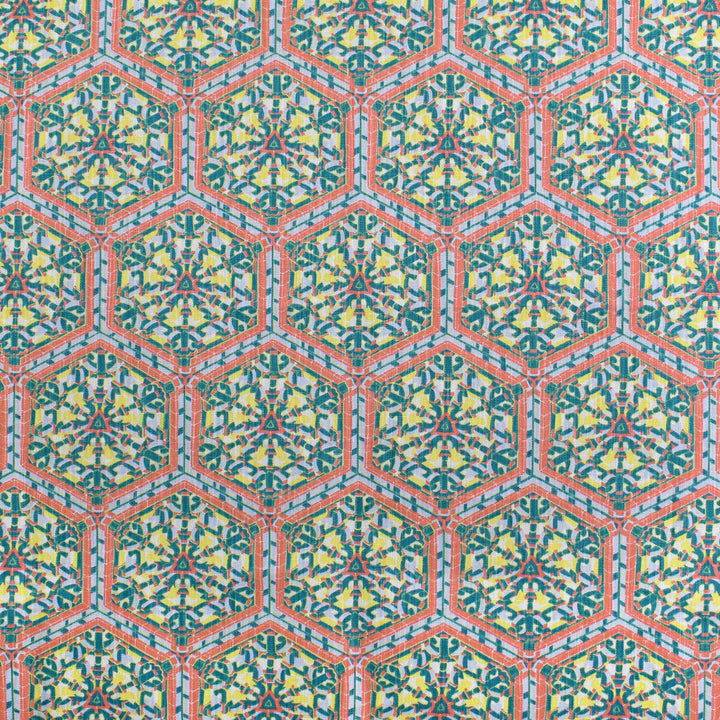 S3446 Garden by Greenhouse Designer Fabric 85% Cotton, 15% Linen Pakistan 24,000 double rubs </p><p>Repeat: 7.71" H, 12.625" V 54" - Swanky Fabrics -