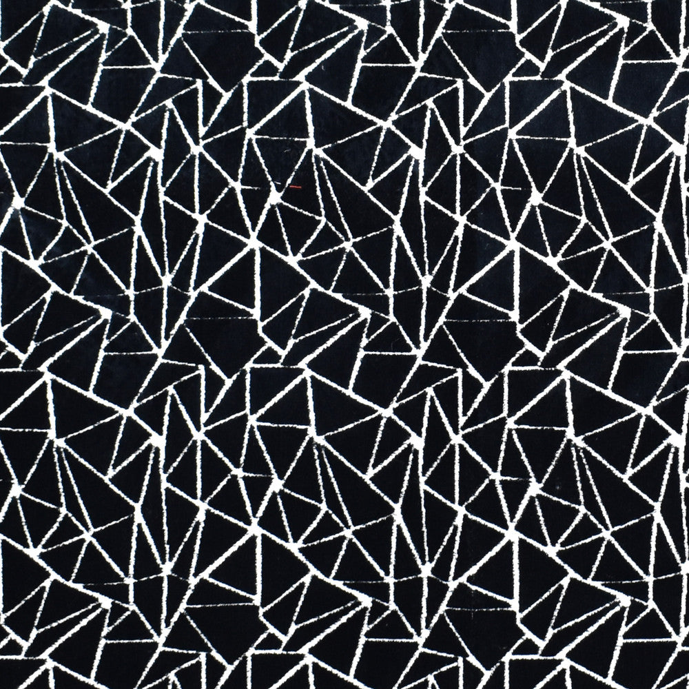 S3604 Black by Greenhouse Designer Fabric M05: Memos by Color 88% Spun Viscose, 12% Polyester India 24,000 double rubs </p><p>Repeat: 7" H, 7.5" V 59" - Swanky Fabrics -