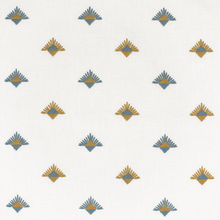 S3618 Turquoise by Greenhouse Designer Fabric 73% Polyester, 27% Cotton With 100% Polyester Embroidery India 9,000 </p><p>Repeat: 3.75" H, 3" V 54" - Swanky Fabrics -